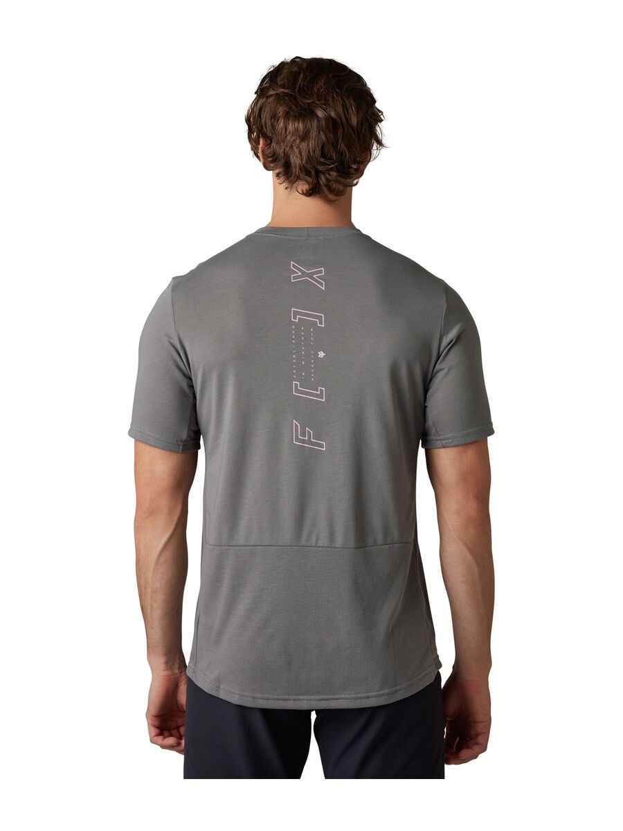 Fox Ranger Drirelease SS Jersey Emit, pewter - Bild 3