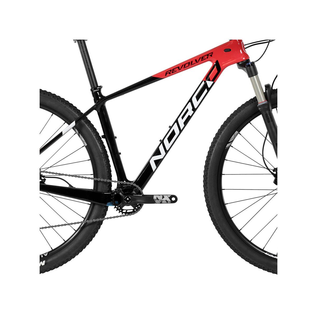 Norco Revolver HT 9.3, black/red/white - Bild 3