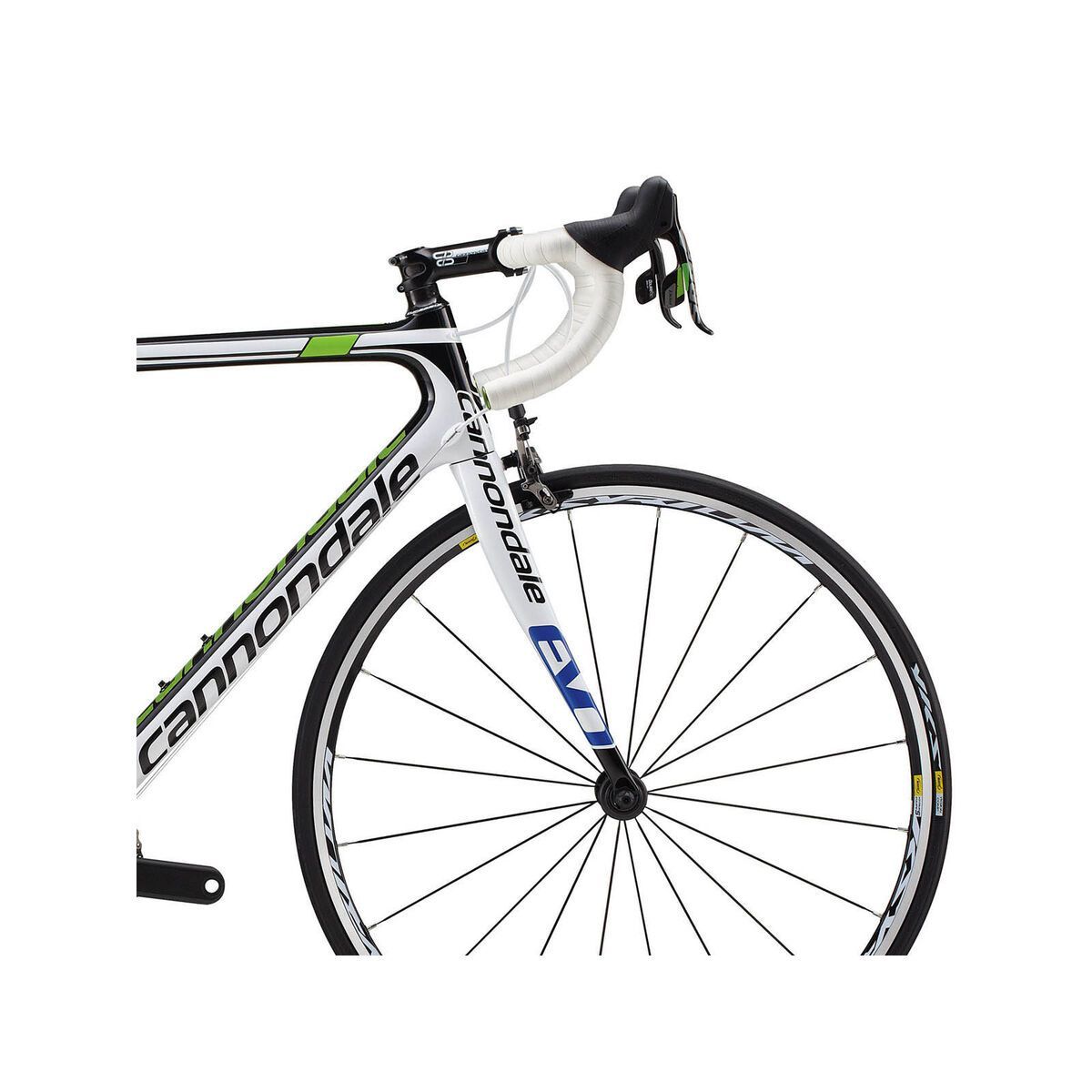 Cannondale SuperSix Evo Red, grün/weiß - Bild 5