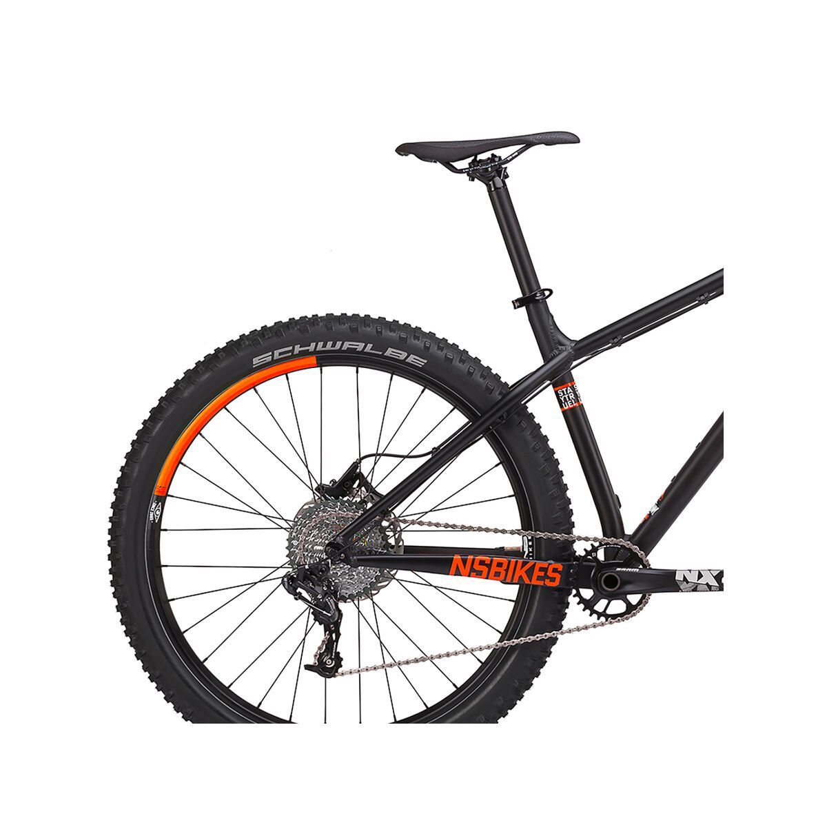 NS Bikes Eccentric Djambo 2, dark raw/fluo orange - Bild 5