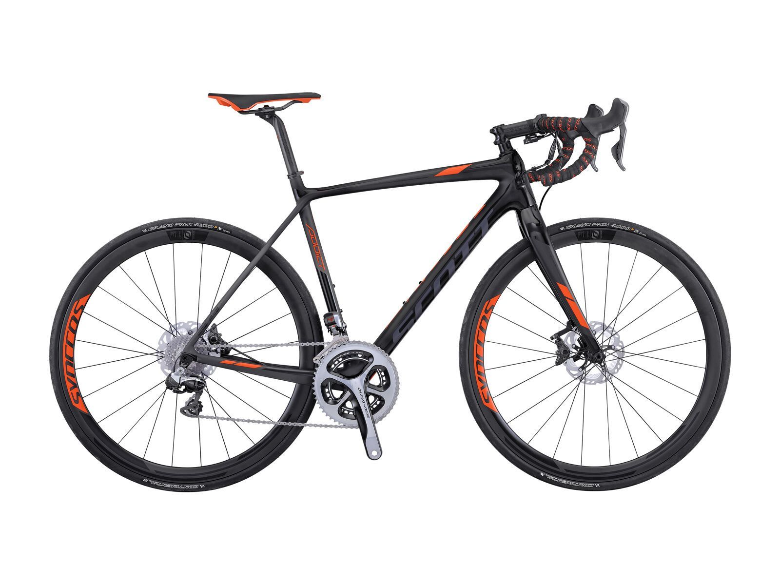 Scott Addict Premium Disc, black/orange - Bild 1