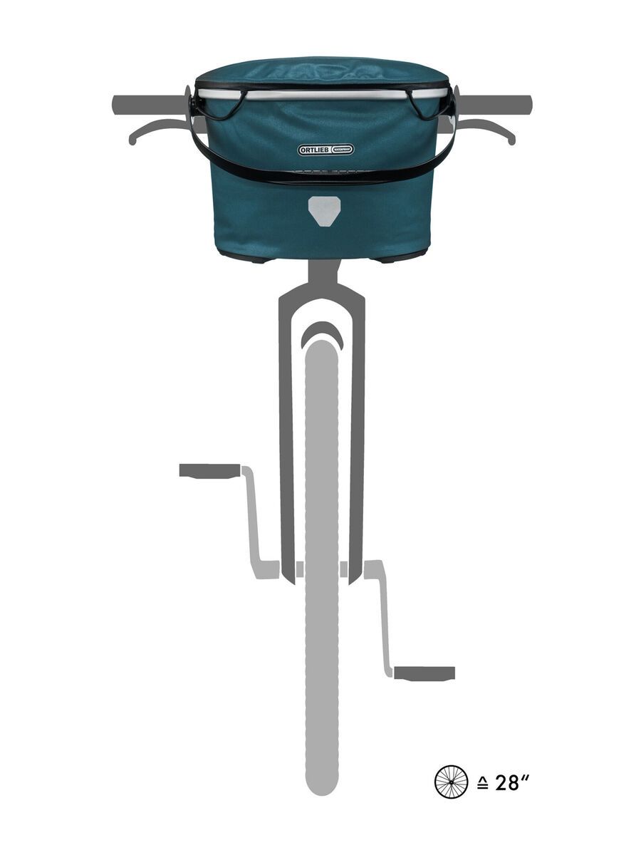 ORTLIEB Up-Town, petrol - Bild 5