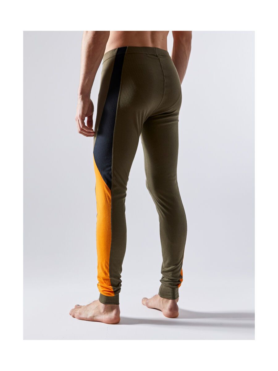 Craft Core Dry Baselayer Set M, dark olive/tiger - Bild 9