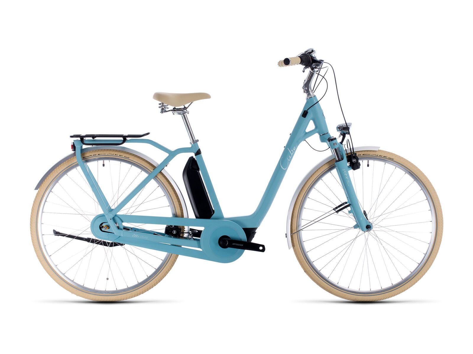 Cube Ella Cruise Hybrid 400, blue´n´blue - Bild 1