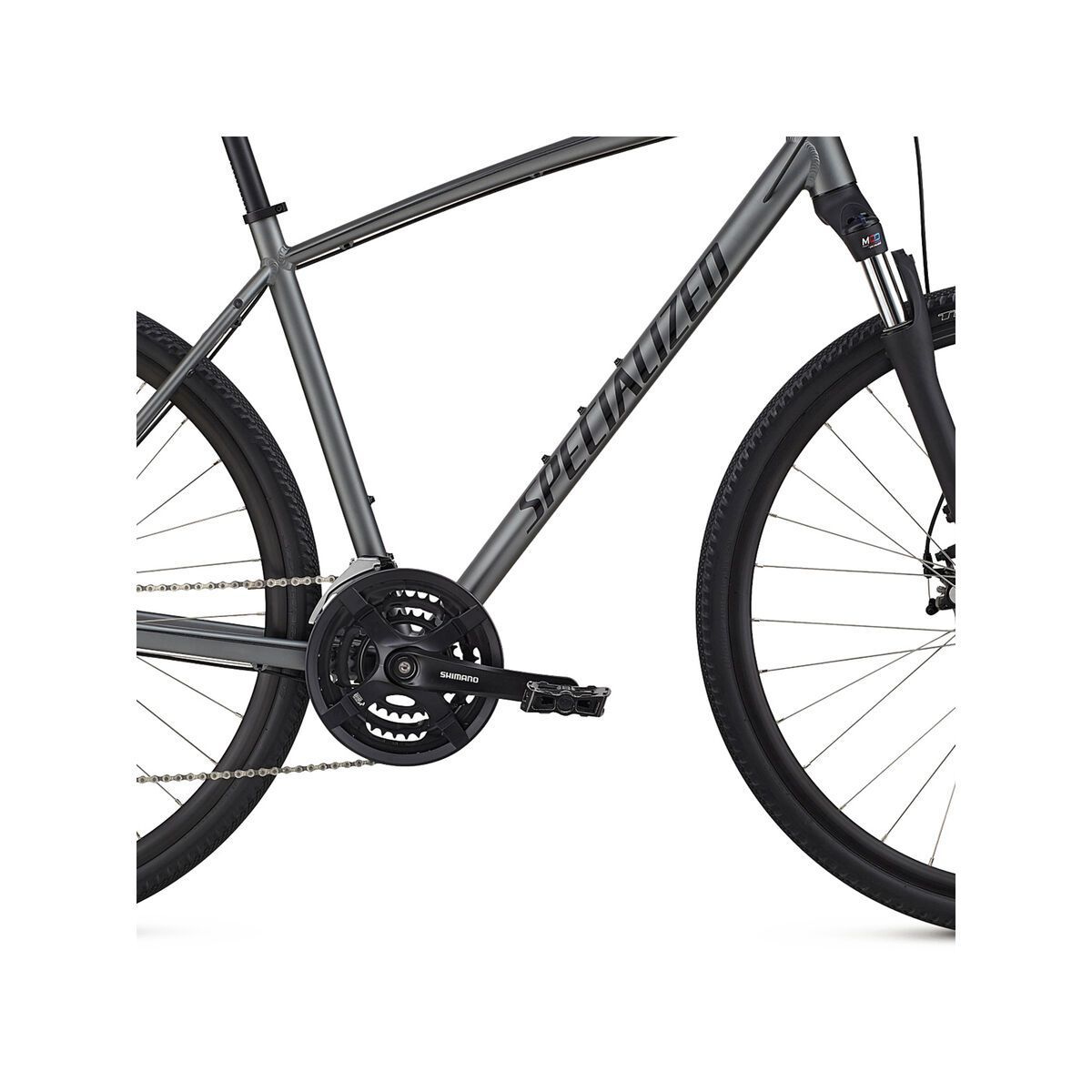 Specialized Crosstrail Mechanical Disc, charcoal/gloss black/black reflective - Bild 5