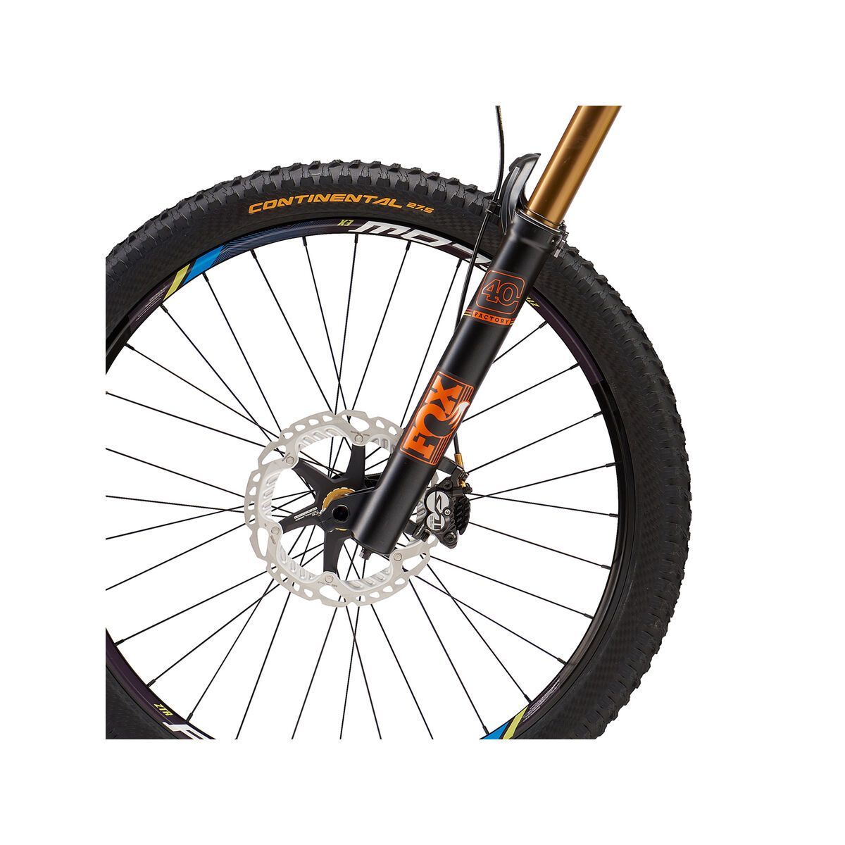 GT Fury World Cup 27.5, neon yellow/process blue - Bild 5