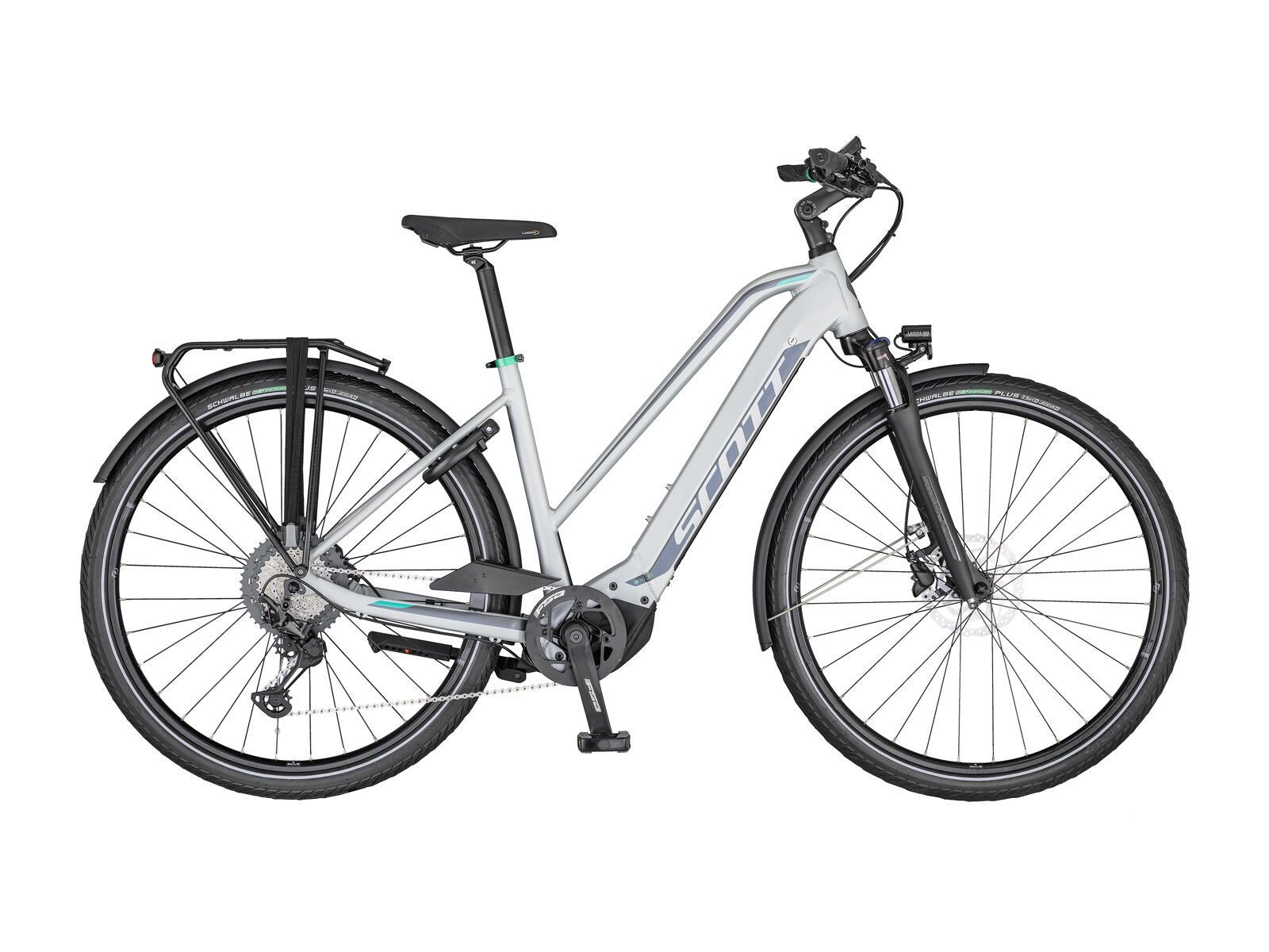 Scott Sub Sport eRide 10 Lady, pale grey/black/teal blue - Bild 1