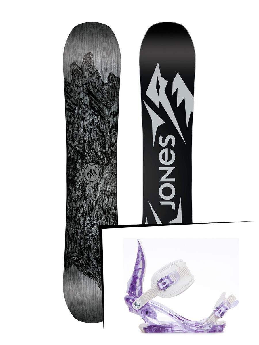 Set: Jones Ultra Mountain Twin 2019 + K2 Charm (1919577S) - Bild 1