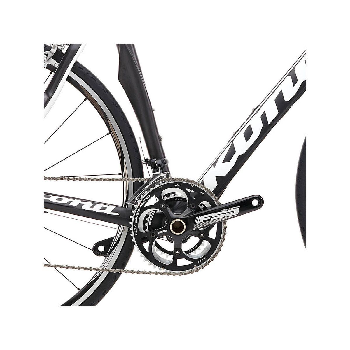 Kona Zone One, matt carbon/black/white - Bild 3