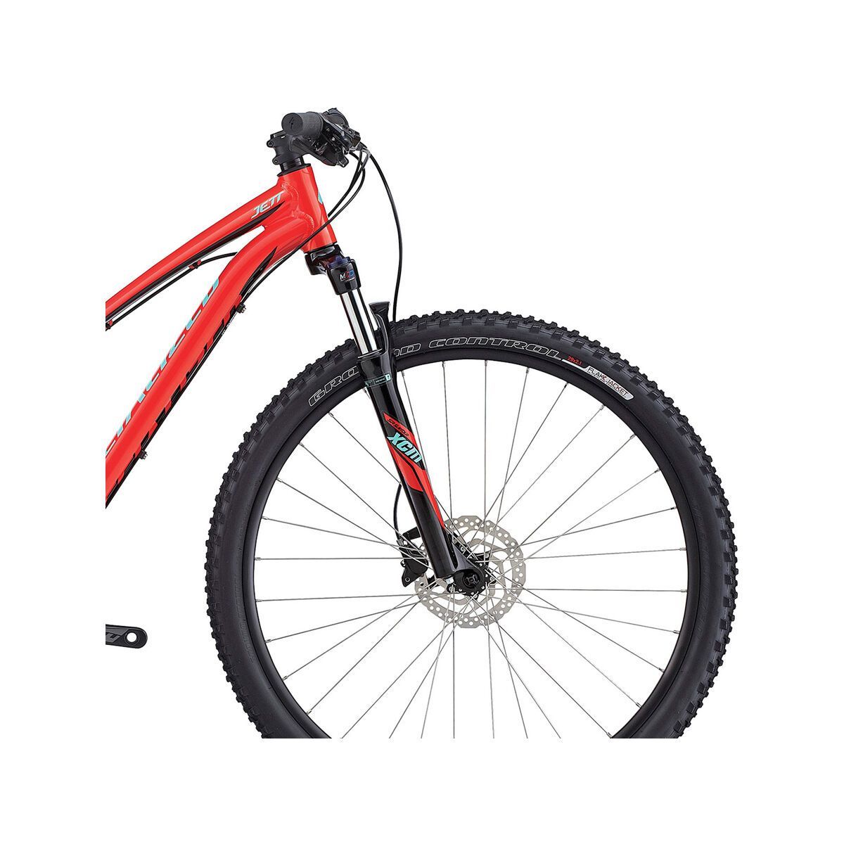 Specialized Jett Sport 29, gloss nordic red/tarmac black/light turquoise - Bild 5