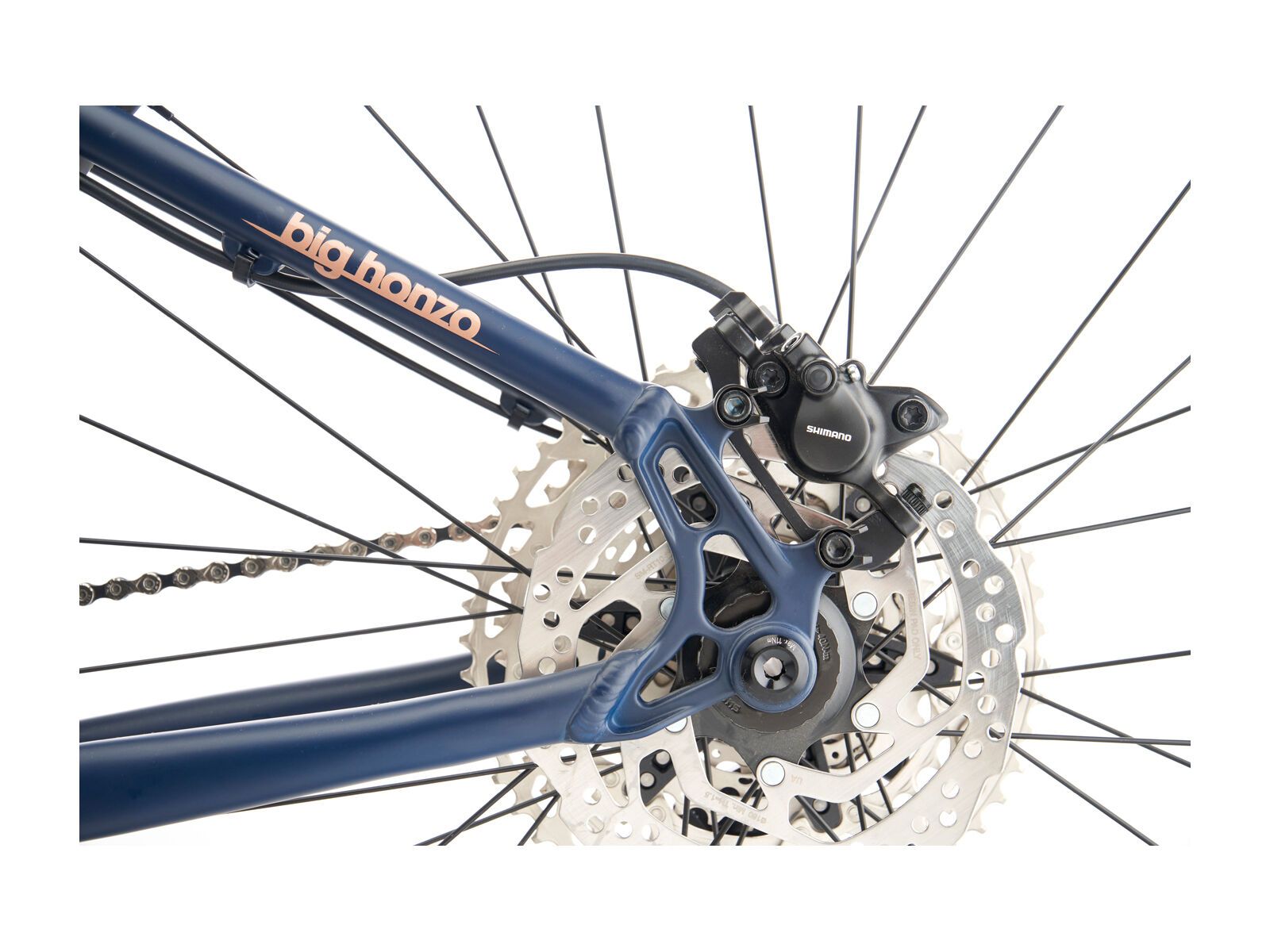 Kona Big Honzo, matte midnight w/ metallic bronze decals - Bild 12