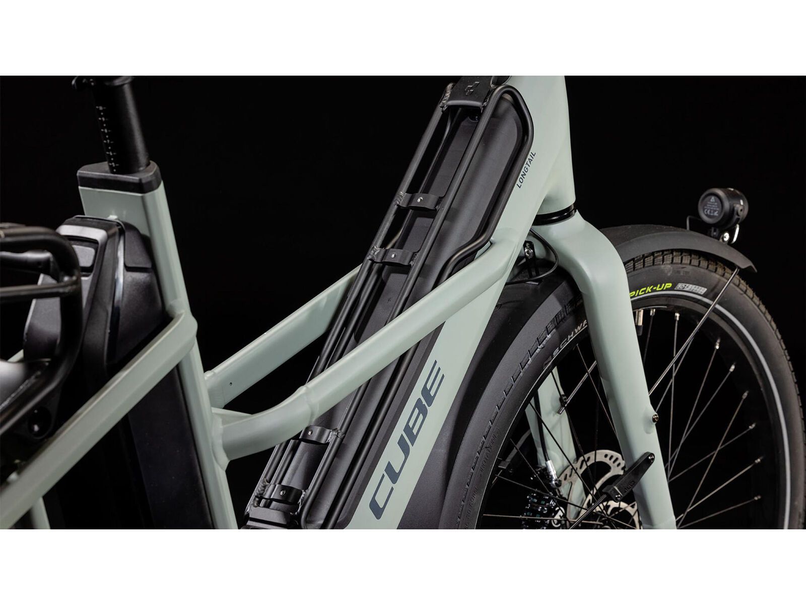 Cube Longtail Sport Hybrid 725, swampgrey´n´reflex - Bild 3