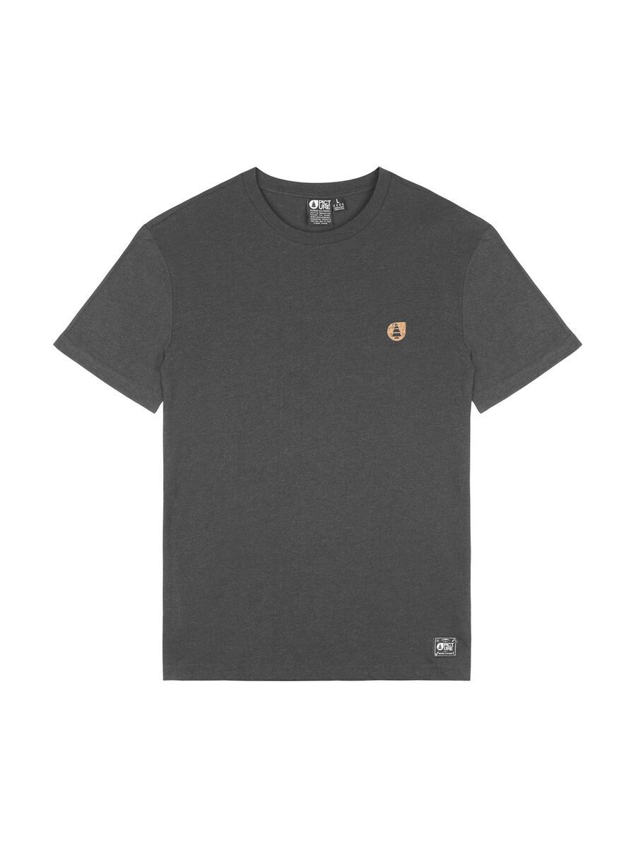 Picture Lil Croq Tee, dark grey melange - Bild 1