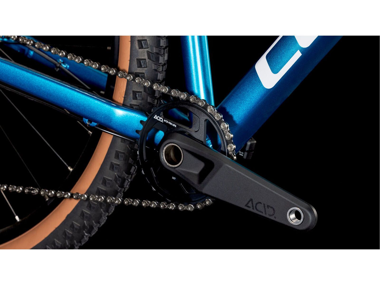 Cube Attention Pro 27.5, metallicteal´n´white - Bild 5