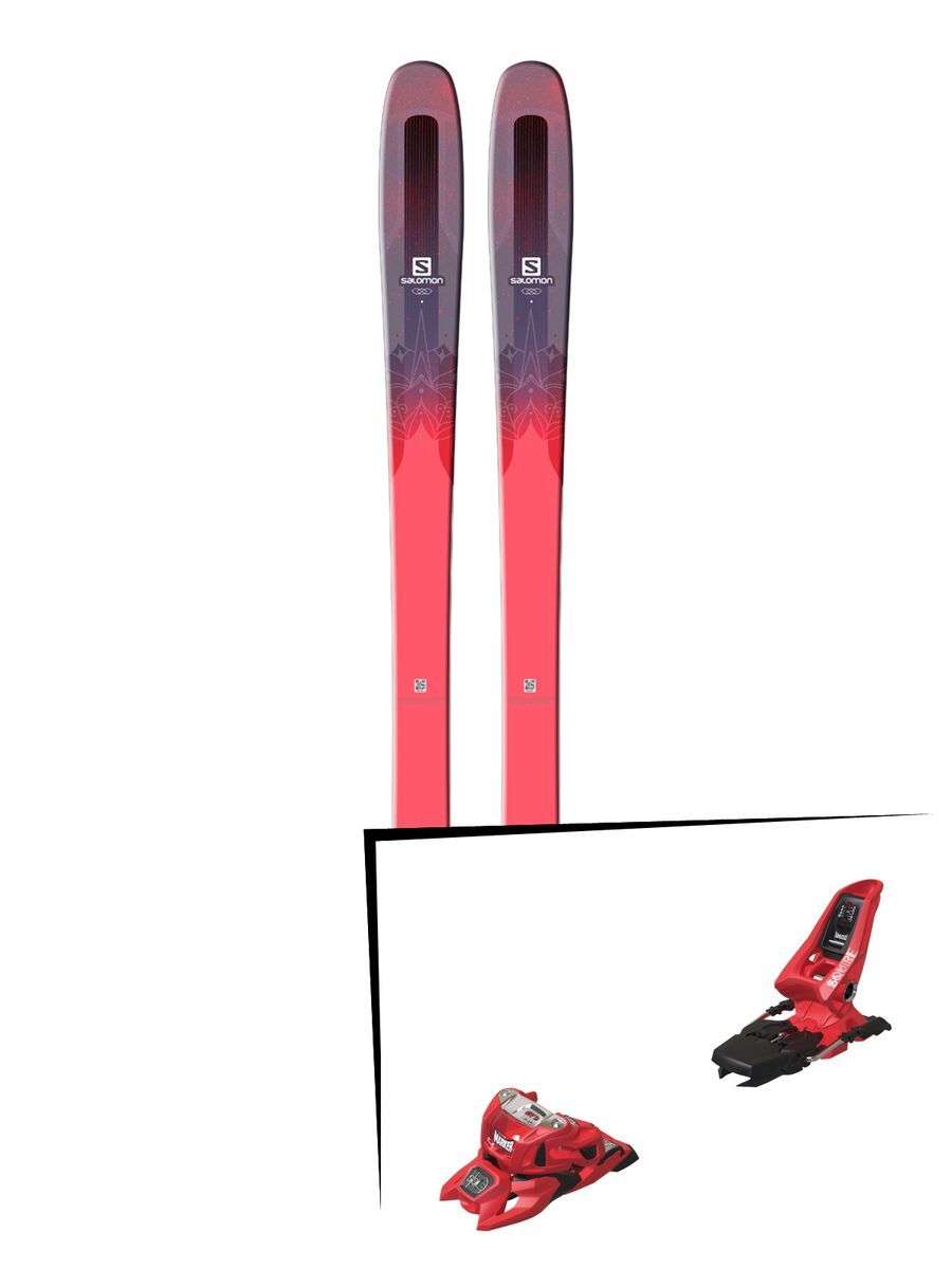 Set: Salomon QST Myriad 85 2018 + Marker Squire 11 ID red - Bild 1