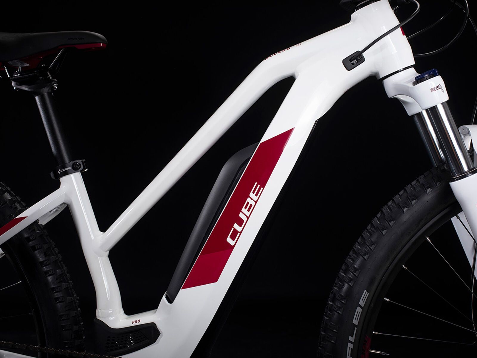 Cube Access Hybrid Pro 27.5 Trapeze, white´n´berry - Bild 3