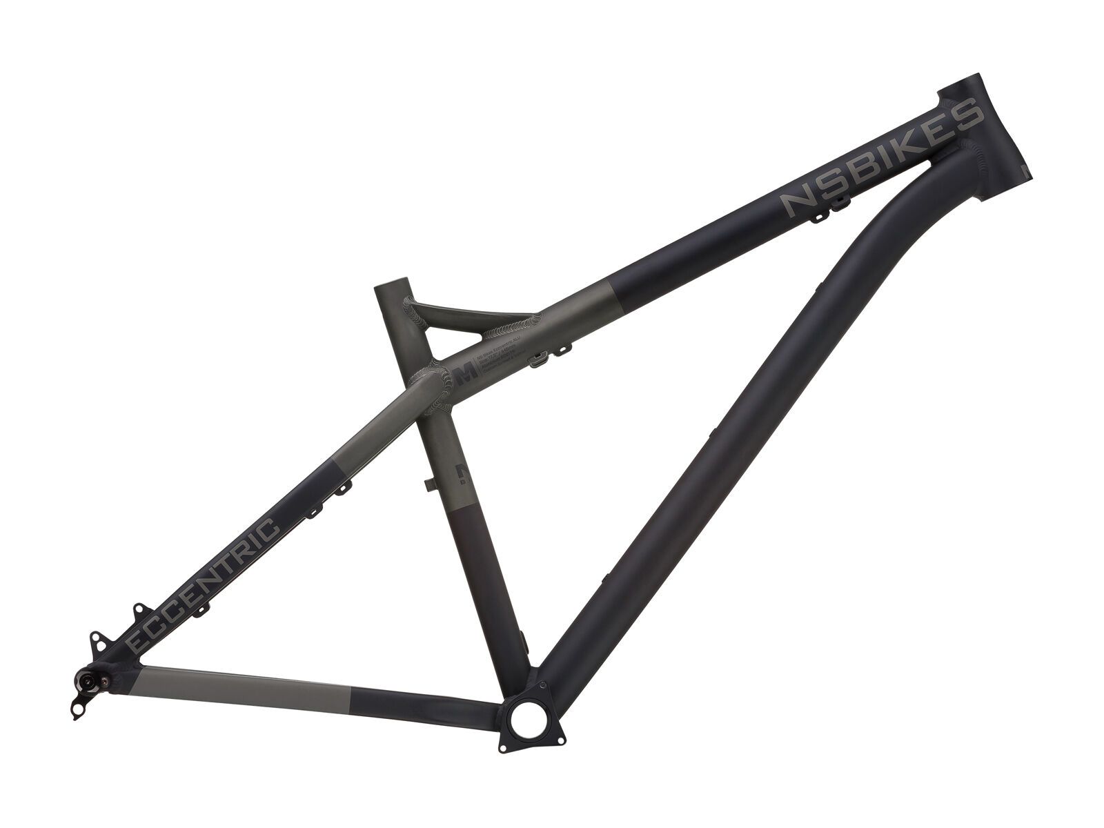NS Bikes Eccentric Alu Frame, flat black - Bild 1