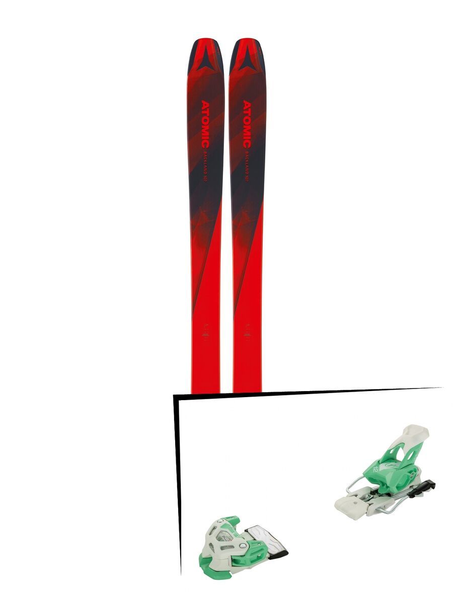 Set: Atomic Backland 107 2019 + Tyrolia Attack 12 (1715209) - Bild 1