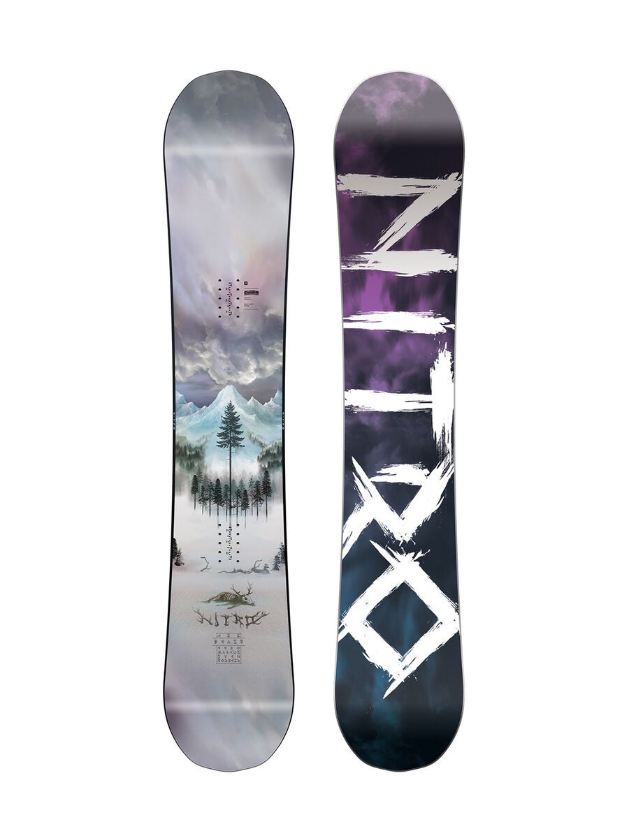 Set: Nitro Beast 2019 + Nitro Zero muted brights series raspberry - Bild 2