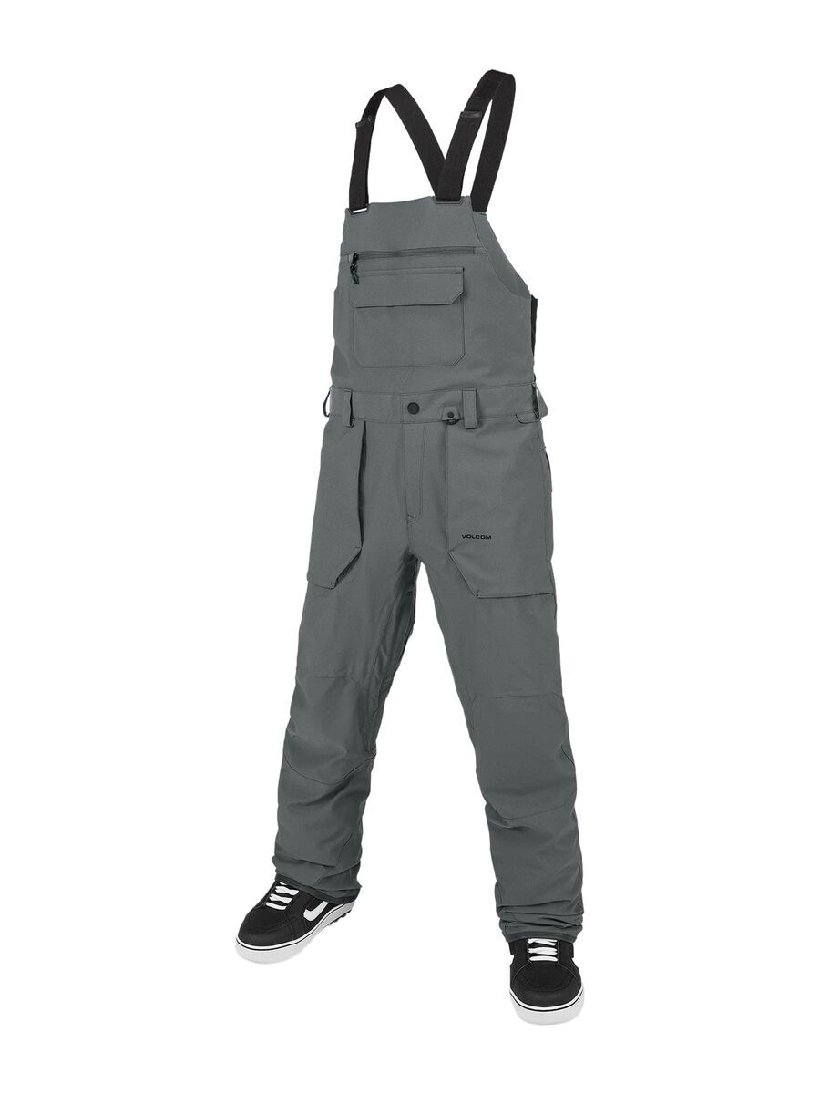 Volcom Roan Bib Overall, dark grey - Bild 1