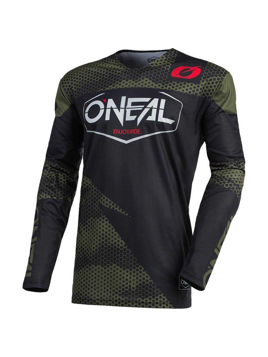 ONeal Mayhem Jersey Covert, black/green - Bild 1
