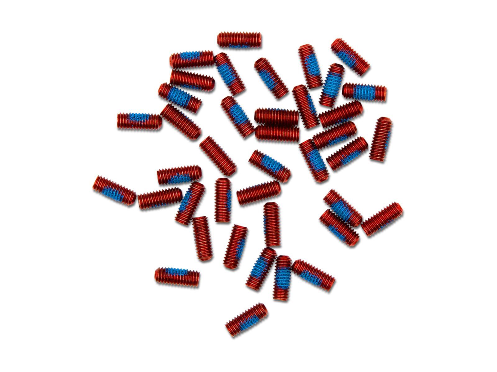 Crankbrothers Pin Kit - 10 mm (40 Stck.), red - Bild 1