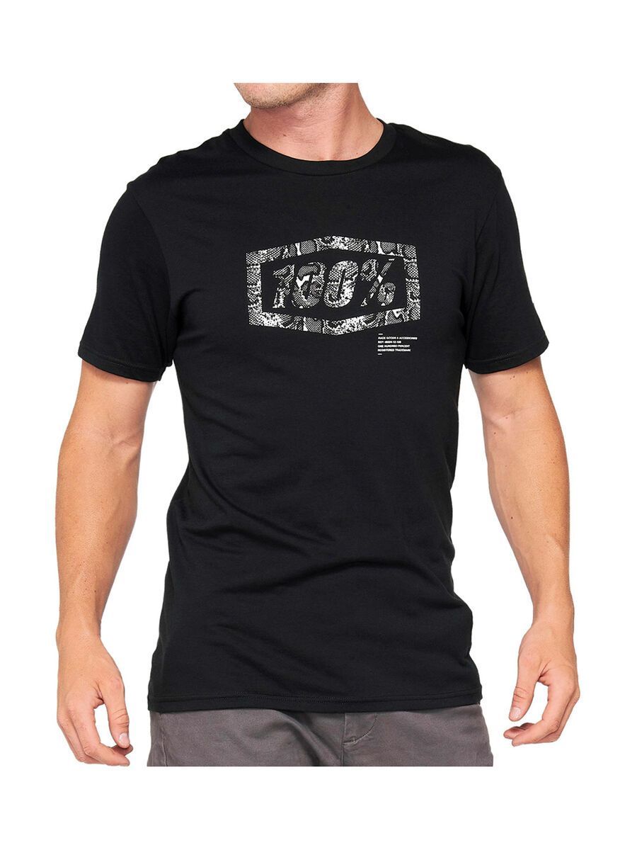 100% Essential T-Shirt, black/snake - Bild 1
