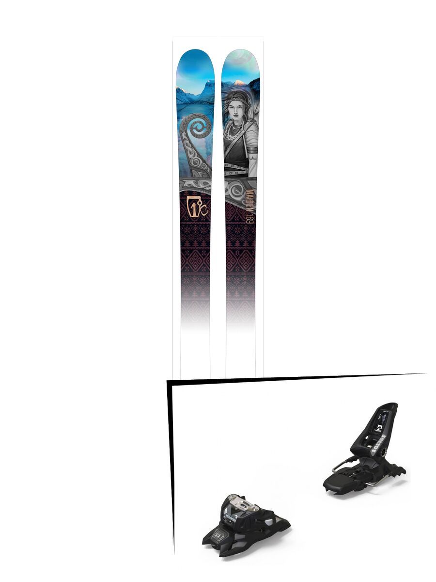 Set: Icelantic Maiden 2016 + Marker Squire 11 ID (2261300) - Bild 1