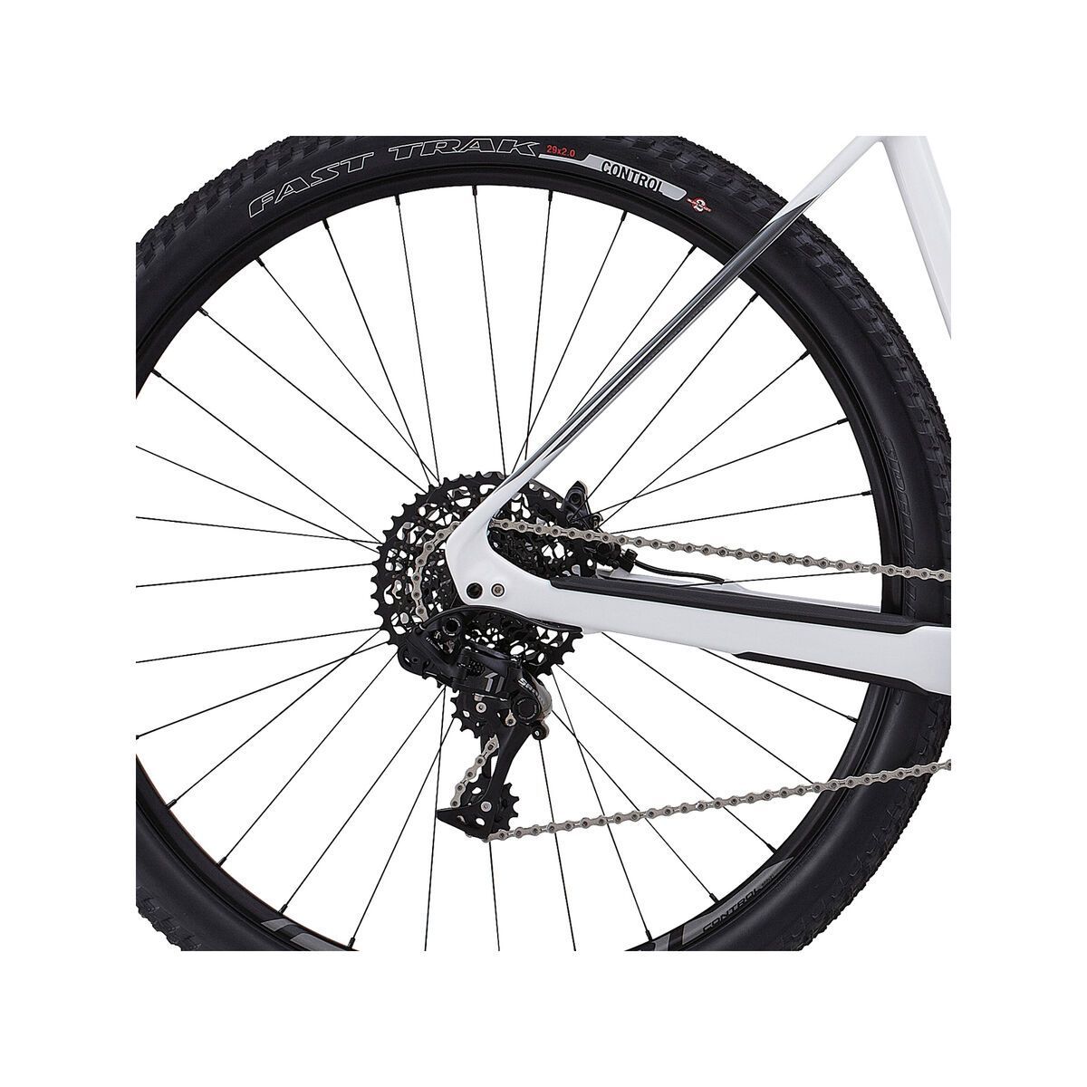 Specialized Stumpjumper HT Elite Carbon 29 World Cup, gloss white/charcoal/moto orange - Bild 4