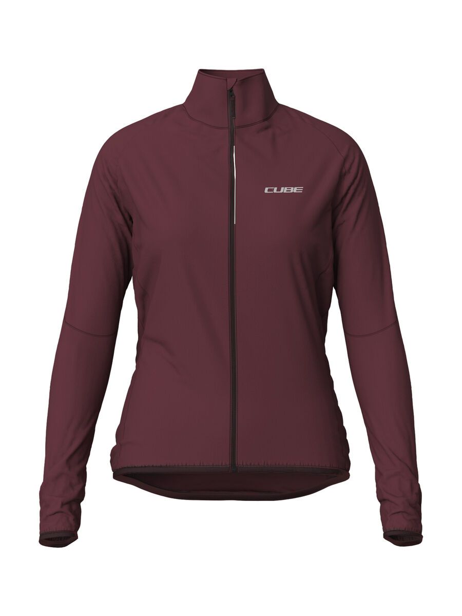 Cube WS Windjacke CMPT, bordeaux - Bild 1