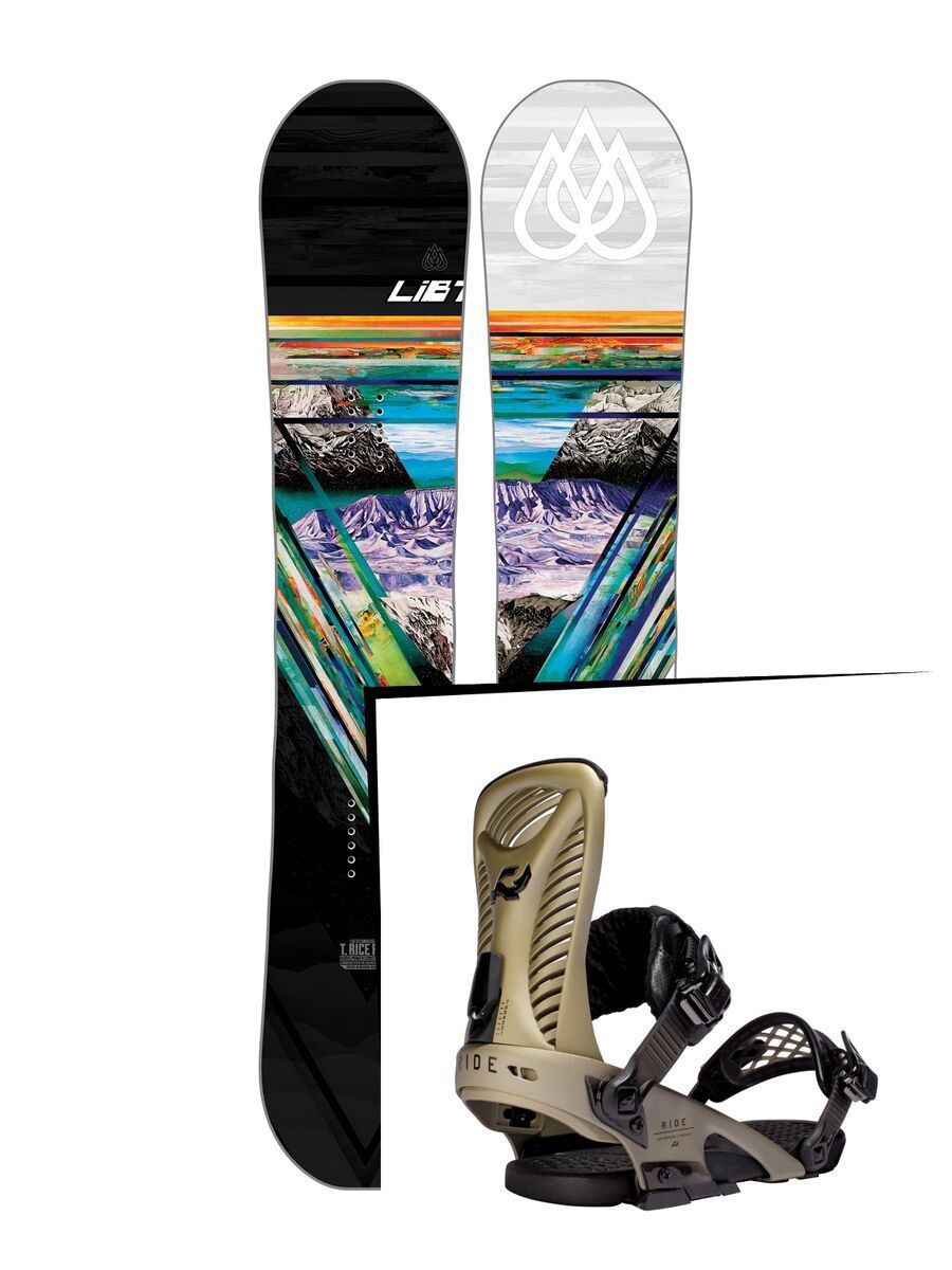 Set: Lib Tech T-Rice Pro 2017 + Ride Capo (1487146S) - Bild 1