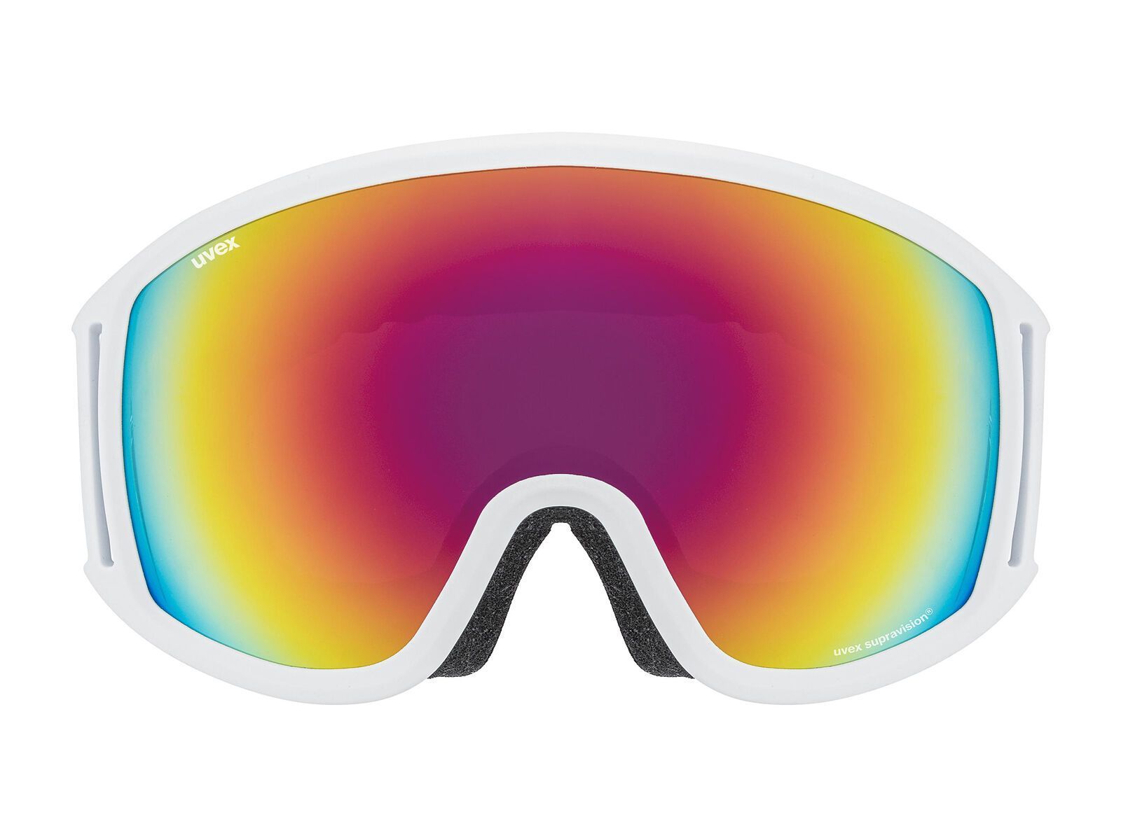 uvex topic FM sphere, white mat/Lens: mirror rainbow - Bild 2