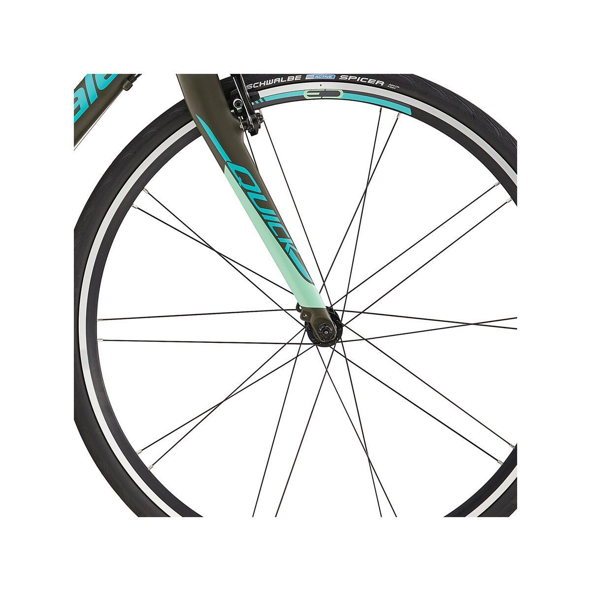 Cannondale Quick Women's 4, green clay w/ turquoise, new green, matte - Bild 2