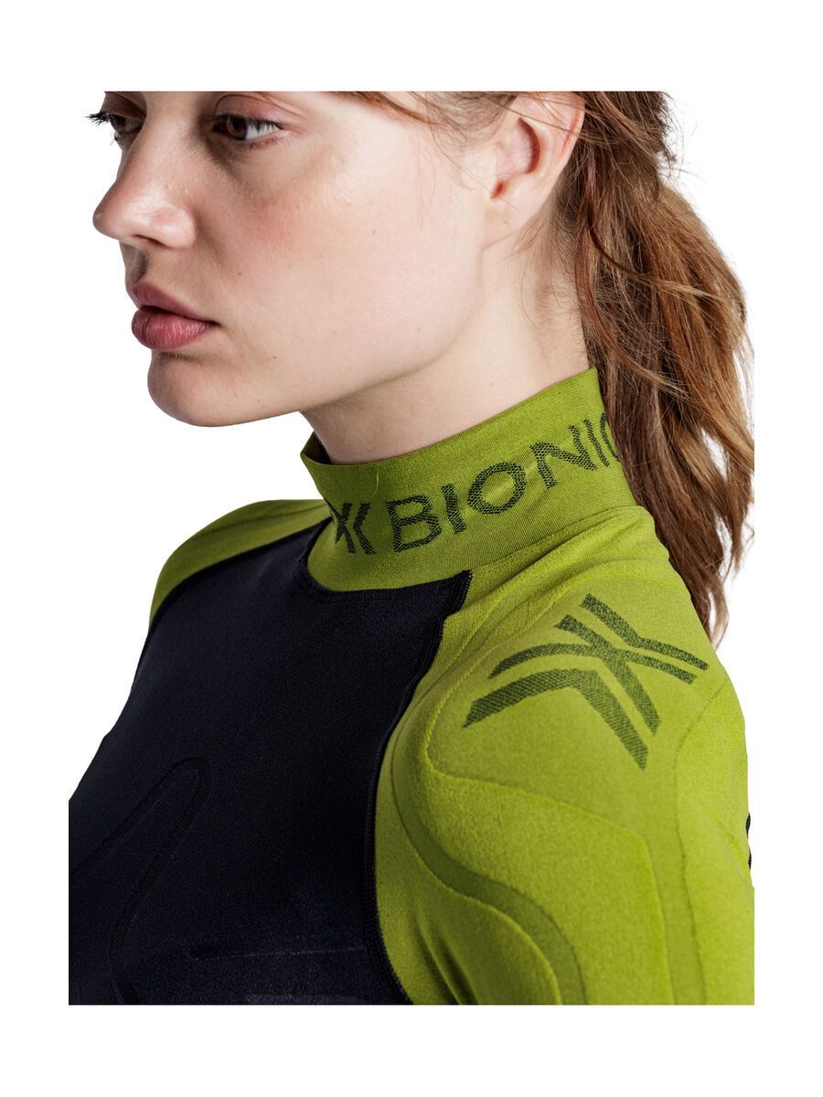 X-Bionic Heatloop Shirt LS Wmn, moss green/x black - Bild 19