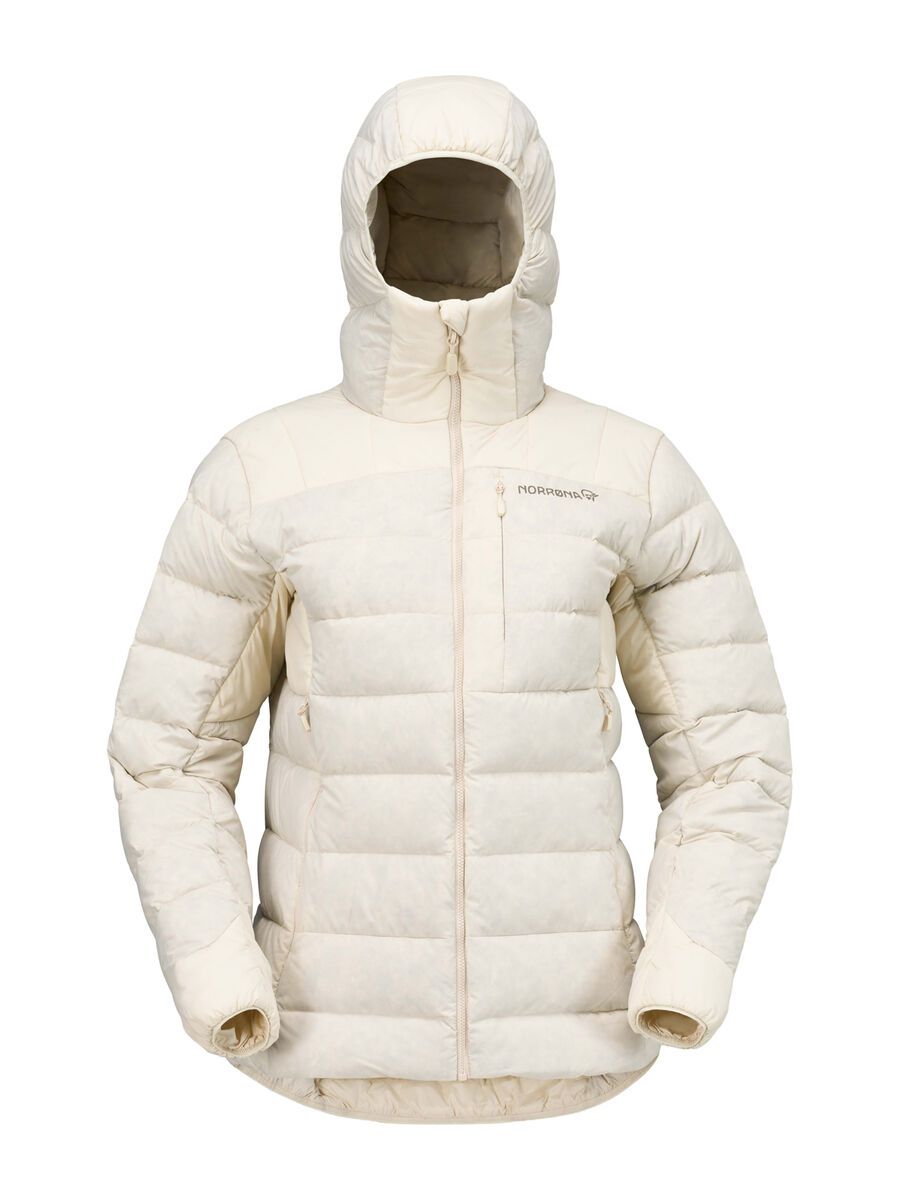 Norrona femund down700 Zip Hood W's, oatmeal - Bild 1