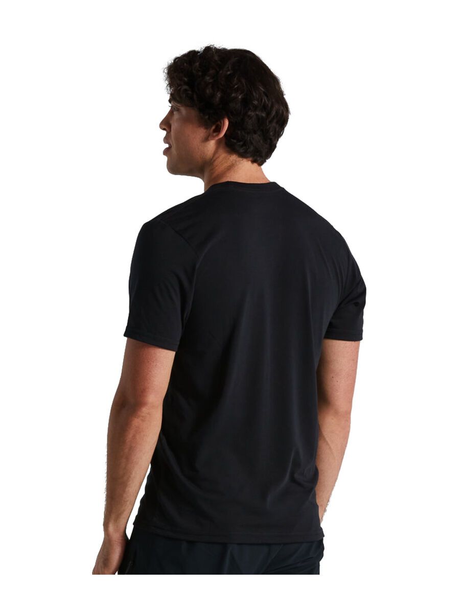 Specialized Wordmark Tee, black - Bild 4
