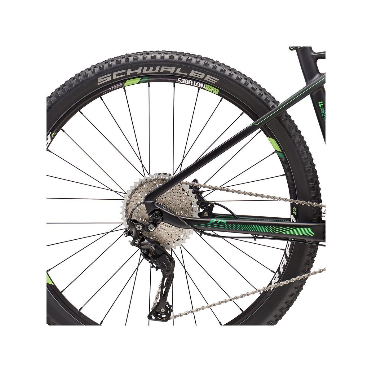 GT Zaskar Carbon Expert 27.5, raw/neon green - Bild 5