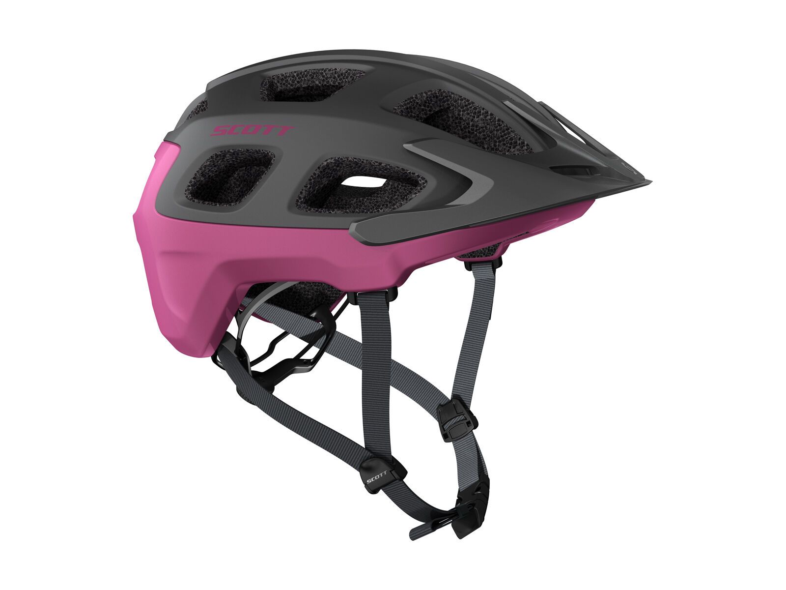 Scott Vivo Helmet, grey/purple - Bild 1