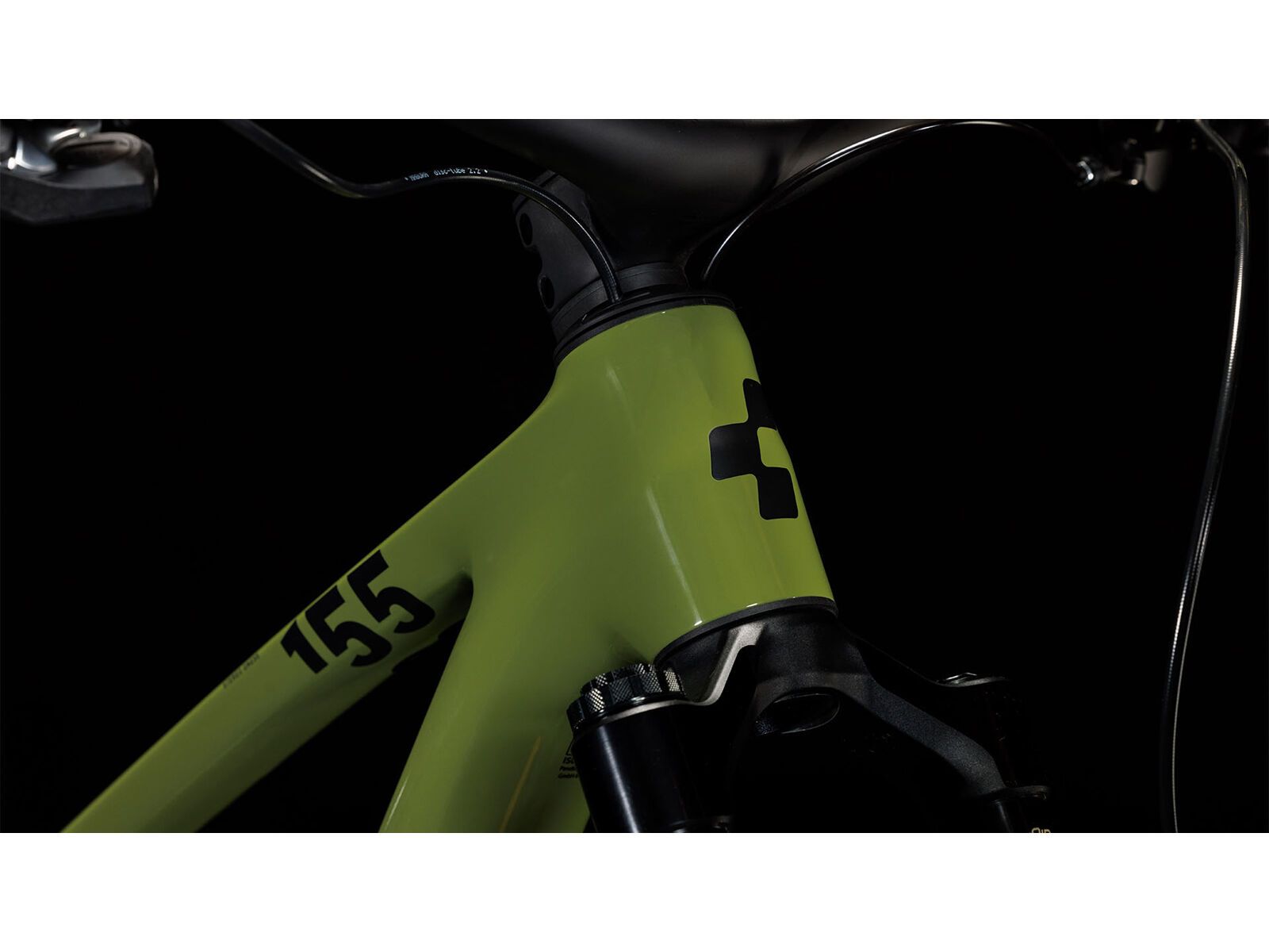 Cube Stereo One55 C:62 TM 29, olive´n´chrome - Bild 6