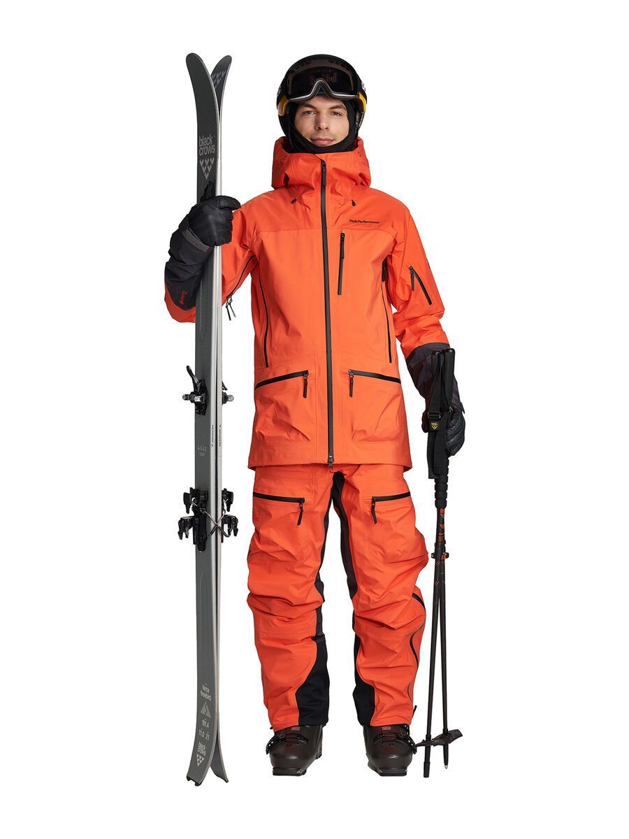 Peak Performance Vislight Pro Jacket, zeal orange/motion - Bild 7