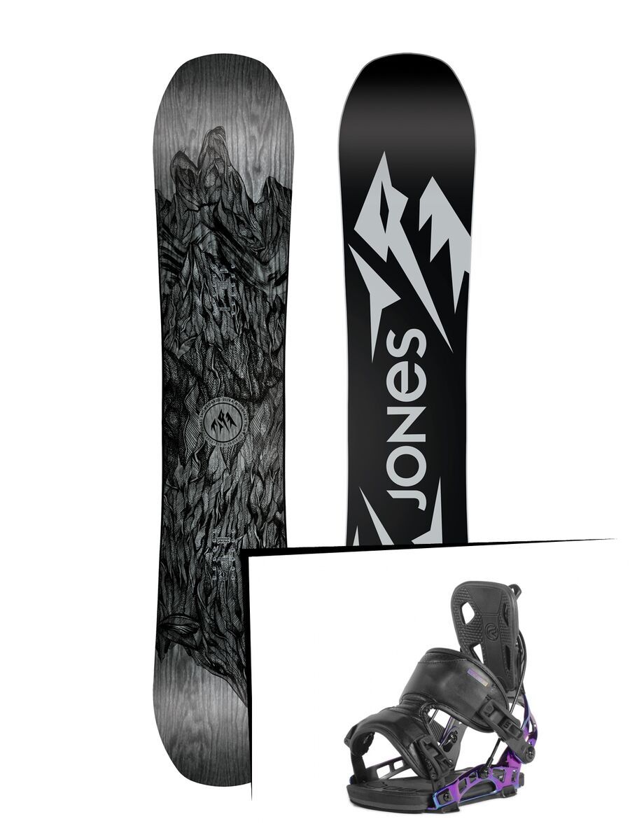 Set: Jones Ultra Mountain Twin 2019 + Flow NX2 Spectra (1929787S) - Bild 1