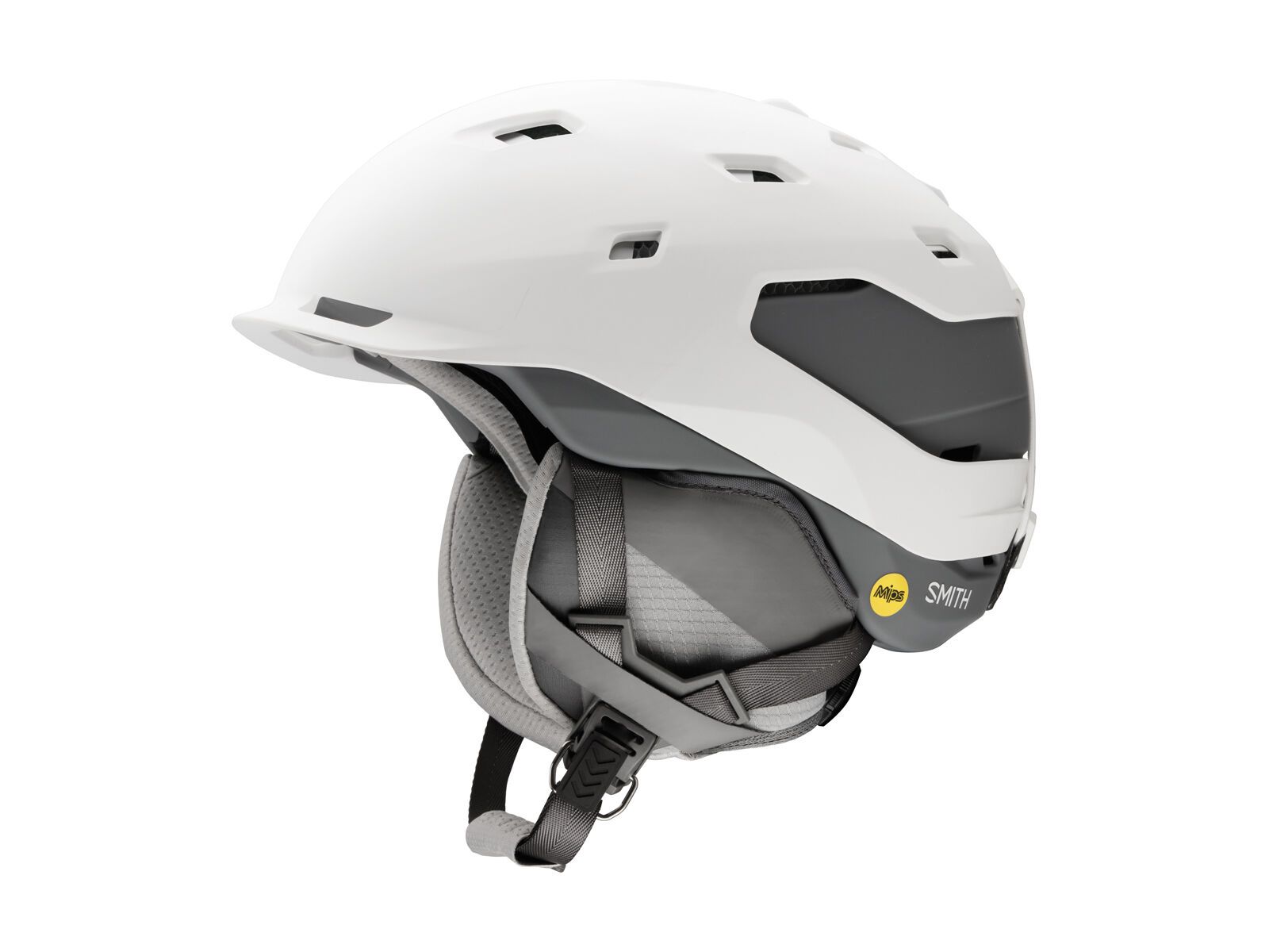 Smith Quantum MIPS, matte white charcoal - Bild 1