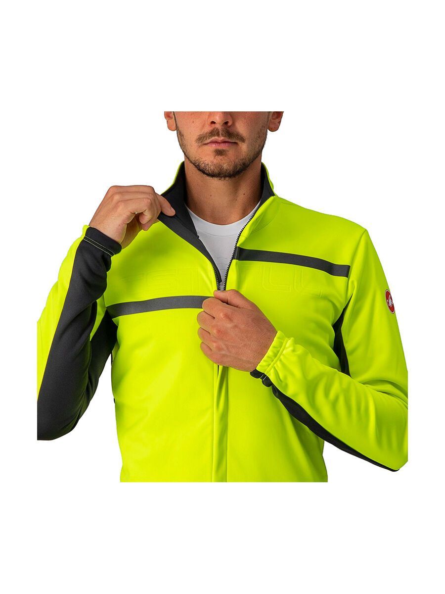 Castelli Transition 2 Jacket, yellow fluo/black reflex - Bild 4