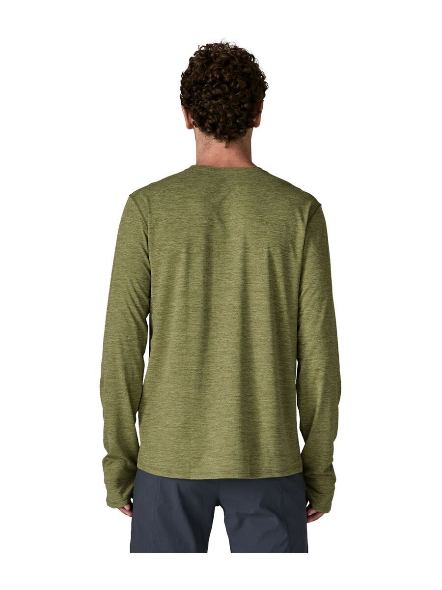 Patagonia Men's Long-Sleeved Capilene Cool Sun Shirt, caper green/buckhorn green x-dye - Bild 4