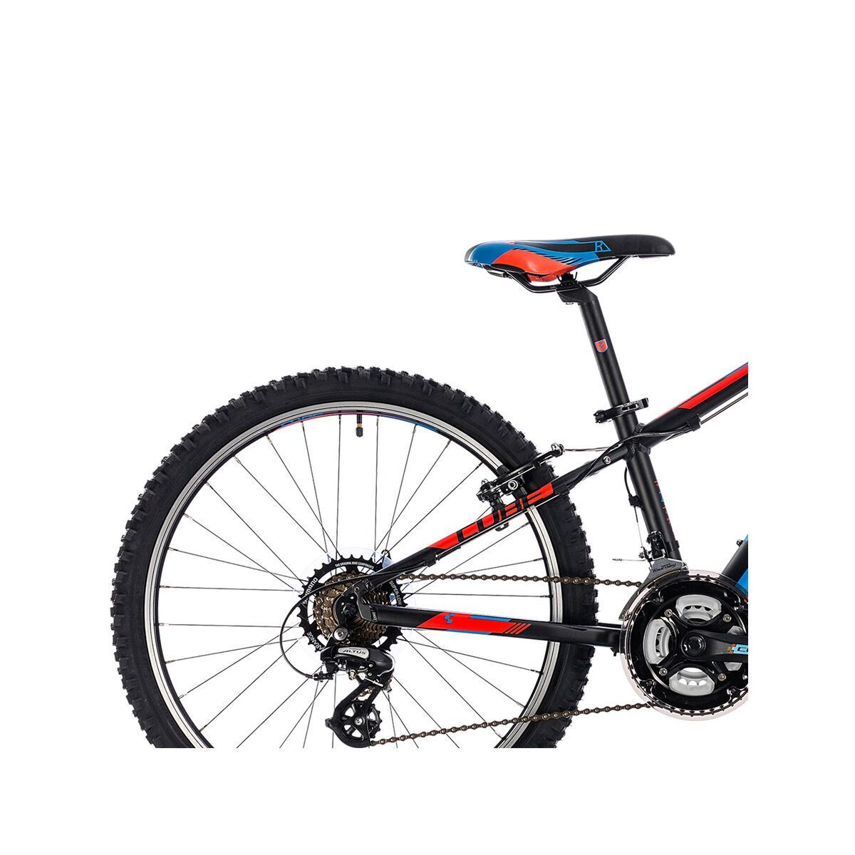 Cube Kid 240, black´n´flashred´n´blue - Bild 6