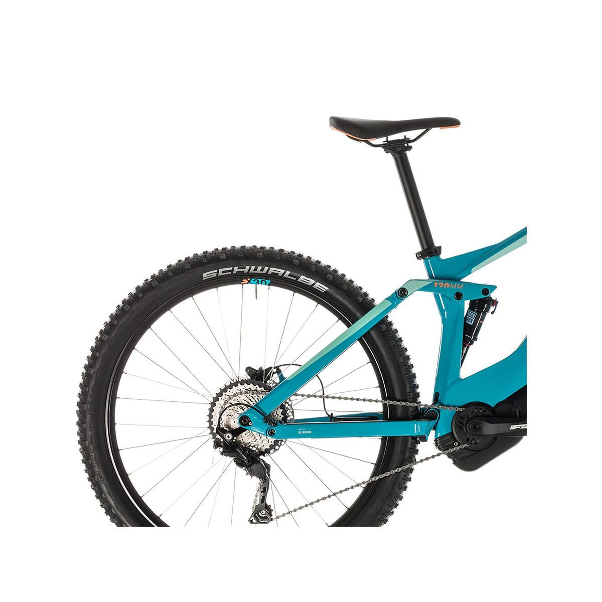 Cube Sting Hybrid 120 Race 500 29, turquoise´n´apricot - Bild 5