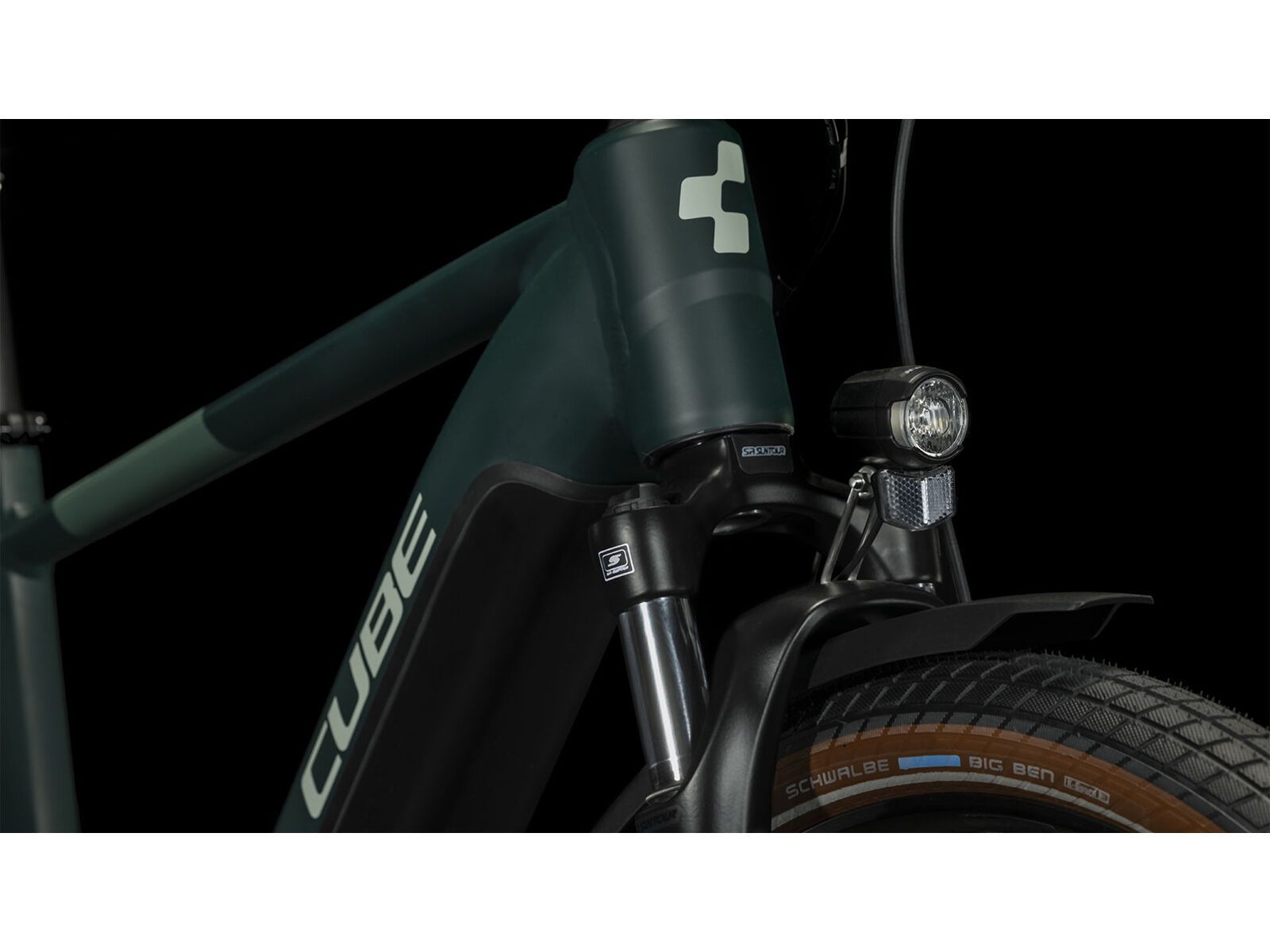 Cube Touring Hybrid One 625, darkgreen´n´green - Bild 5