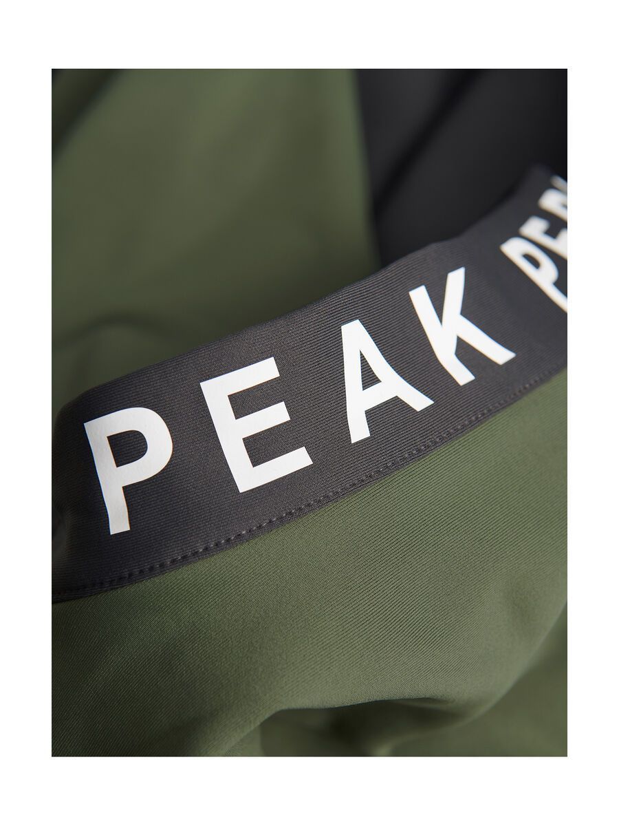 Peak Performance Rider Zip Hood, thrill green/motion grey - Bild 6