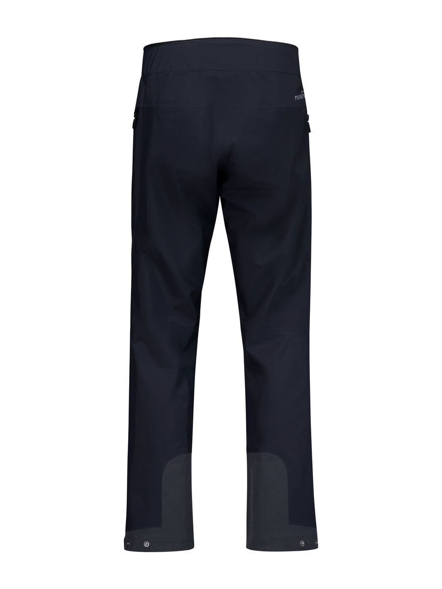 Norrona trollveggen Gore-Tex Pro light Pants M's, caviar black - Bild 3