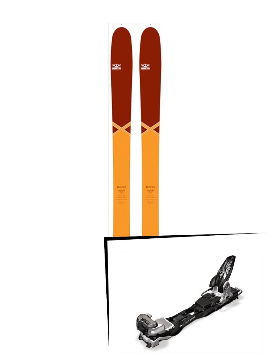 DPS Skis Set: Cassiar 95 Pure3 Special Edition 2016 + Marker Baron EPF 13 - Bild 1